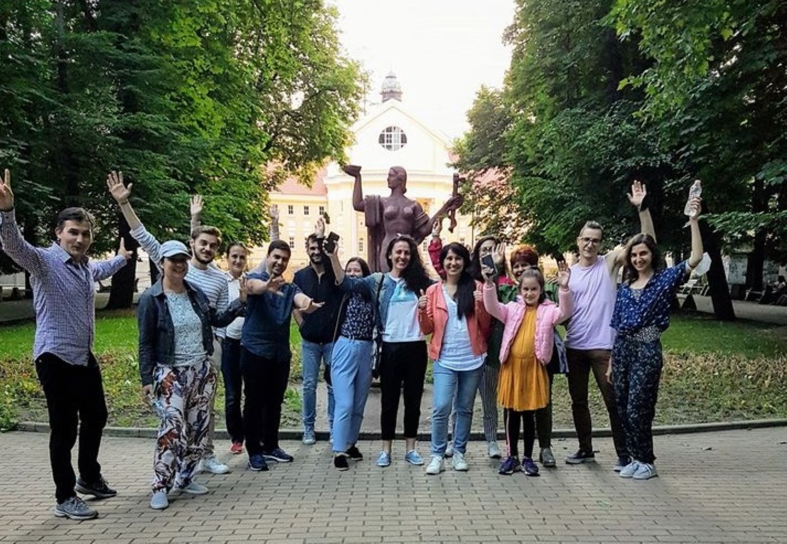 a group of bulgarian eco-activists